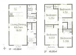 川口市安行領根岸　新築一戸建て　第1期　1号棟