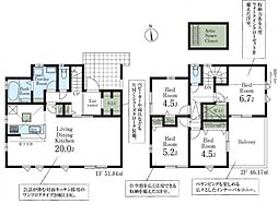 東久留米市弥生1丁目　新築一戸建て　第2　1号棟