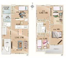 流山市西平井1丁目　新築一戸建て　8期　2号棟