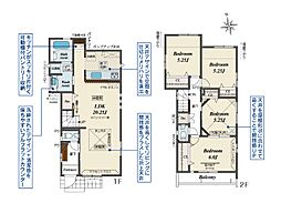 西東京市住吉町4丁目　新築一戸建て　1号棟