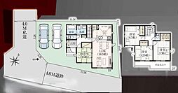 上尾市壱丁目東　新築一戸建て　2期　1号棟