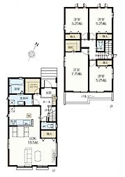 松戸市二十世紀が丘戸山町　新築一戸建て　28番　Ｃ号棟