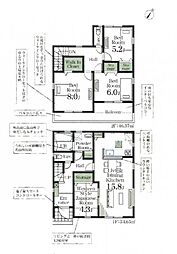 さいたま市岩槻区上野1丁目 新築一戸建て 3期 3号棟