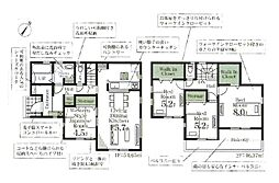 さいたま市岩槻区上野1丁目 新築一戸建て 3期 1号棟