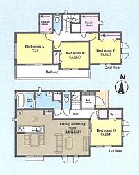 三郷市鷹野1丁目 新築一戸建て 220番 B号棟