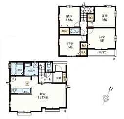 新座市石神4丁目　新築一戸建て　5期(1工区)　N号棟
