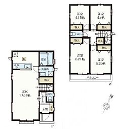 新座市石神4丁目　新築一戸建て　5期(1工区)　C号棟