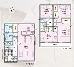 さいたま市大宮区三橋4丁目　新築一戸建て　第27　1号棟