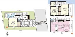 川口市上青木4丁目　新築一戸建て　13期　1号棟