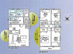 川口市安行小山　新築一戸建て　第2　12号棟