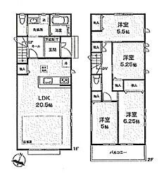 さいたま市南区文蔵5丁目　新築一戸建て　E号棟