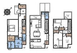 さいたま市南区白幡6丁目　新築一戸建て　II期　2号棟