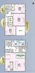 上尾市上尾下　新築一戸建て　第2　II期　2号棟