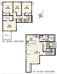 所沢市上安松　新築一戸建て　9期　2号棟