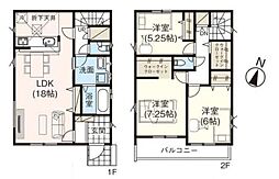 北本市下石戸下 新築一戸建て 5期 3号棟