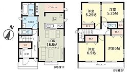 上尾市大字上尾下　新築一戸建て　4期　B号棟