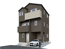 川口市朝日2丁目　新築一戸建て　第1期　3号棟