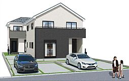 草加市稲荷4丁目　新築一戸建て　27番　A号棟