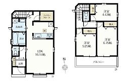 所沢市中新井4丁目　新築一戸建て　21期　Ｂ号棟