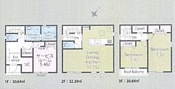 さいたま市浦和区神明2丁目　新築一戸建て　第1期