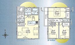 西東京市柳沢5丁目　新築一戸建て　第6　1号棟