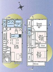 西東京市住吉町1丁目　新築一戸建て　第10　4号棟