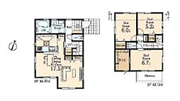 川口市長蔵2丁目　新築一戸建て　3号棟