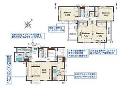 北本市中丸7丁目　新築一戸建て　3号棟