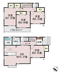 越谷市千間台東3丁目　新築一戸建て　5番　Ｂ号棟