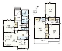 北本市宮内1丁目　新築一戸建て　2期2工区　Ｉ号棟
