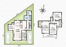 ふじみ野市大井中央1丁目　新築一戸建て　7期　3号棟
