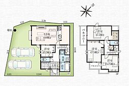 ふじみ野市大井中央1丁目　新築一戸建て　7期　1号棟