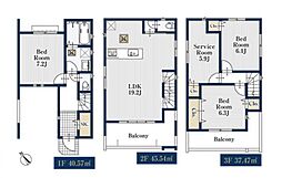 川口市芝西2丁目　新築一戸建て　213　1号棟