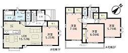 春日部市増戸　新築一戸建て　549番　Ａ号棟