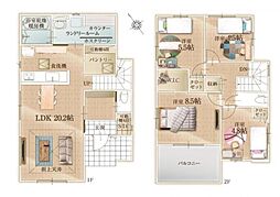 ふじみ野市亀久保3丁目　新築一戸建て　2期　1号棟