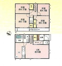 志木市中宗岡2丁目　新築一戸建て　1387番　A号棟