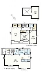 練馬区土支田3丁目　新築一戸建て　B号棟