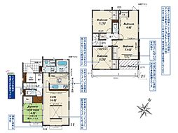 上尾市上　新築一戸建て　12期　2号棟
