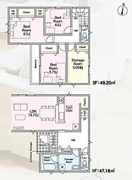 さいたま市浦和区皇山町　新築一戸建て　第3　1号棟