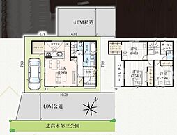 川口市芝下3丁目 新築一戸建て 16期 1号棟