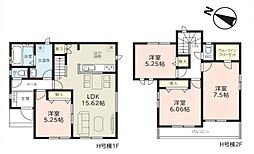 北足立郡伊奈町小室 新築一戸建て 第3 7582番 H号棟