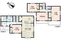 北足立郡伊奈町小室　新築一戸建て　第3　7582番　Ｋ号棟