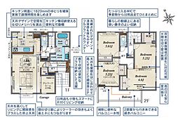 草加市新善町　新築一戸建て　1号棟