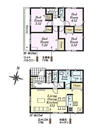 川越市砂　新築一戸建て　第19　4号棟