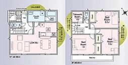 八潮市南川崎　新築一戸建て　第15　6号棟