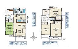 小平市大沼町6丁目　新築一戸建て　2号棟