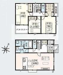 ふじみ野市駒林元町4丁目　新築一戸建て　2期　1号棟
