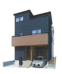 川口市本前川1丁目 新築一戸建て 1号棟