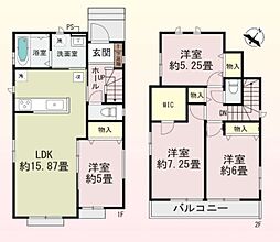 北本市東間2丁目　新築一戸建て　第6　Ｂ号棟