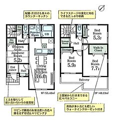 蓮田市藤ノ木1丁目　新築一戸建て　第5　3号棟